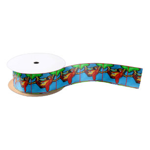 LAZO DE RASO FIESTA PARROT