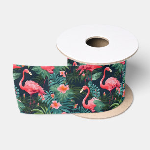 Lazo De Raso Flamenco Tropical