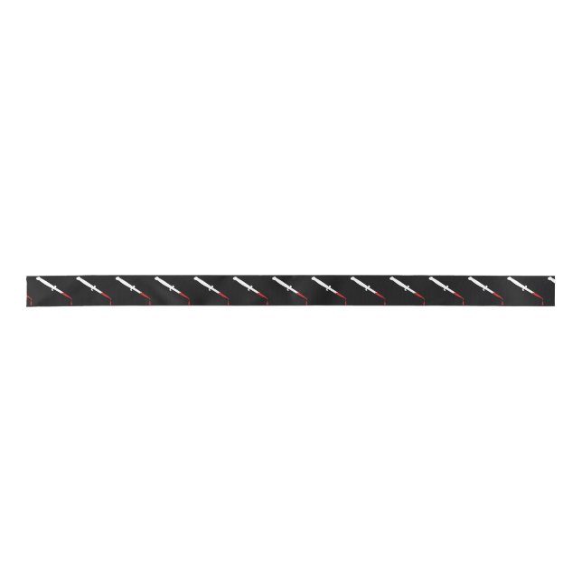 Lazo De Raso Flick Knife con sangre (Anverso)