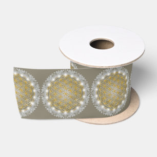 Lazo De Raso FLOR DE LA VIDA - Geometría Sagrada Luz 1