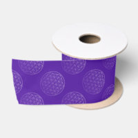 Flor de vida / Blume des Lebens - Violeta patrón