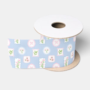 Lazo De Raso floral acuarela preppy grandmillennial