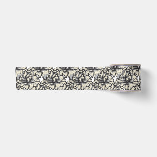 Lazo De Raso floral barroco oscuro