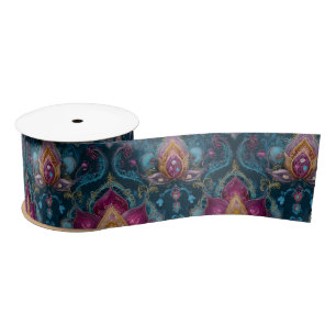 Lazo De Raso Floral jewellada