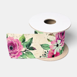 Lazo De Raso Floral Vintage