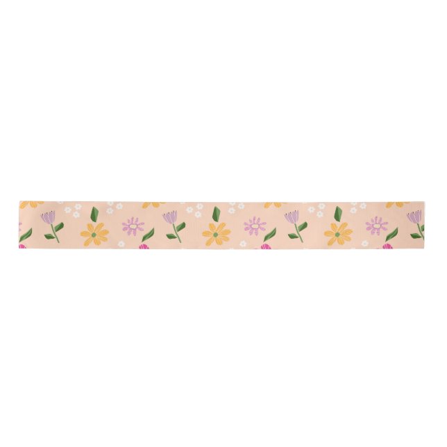 Lazo De Raso Flores abstractas de juego (Anverso)