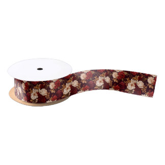 Lazo De Raso Flores beiges bohemias
