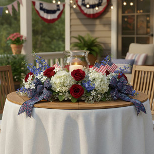 Lazo De Raso Flores patrióticas