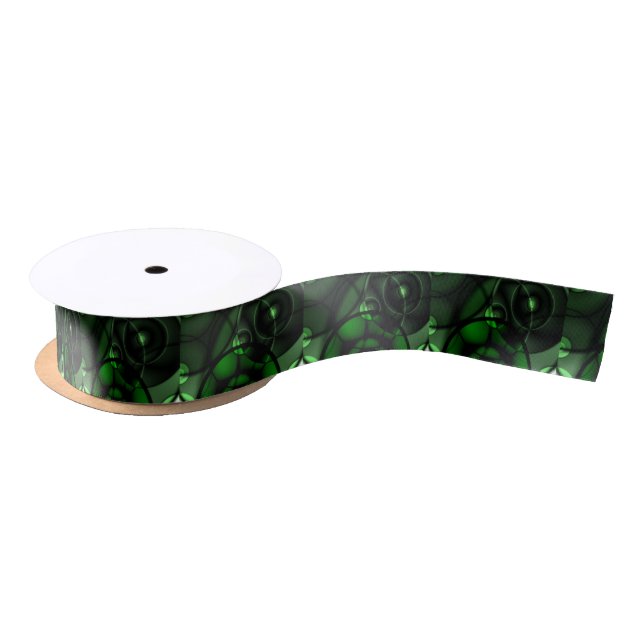 Lazo De Raso Forest Green (Carrete)