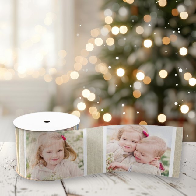 Lazo De Raso Foto rústica de Personalizado de Linen Beige (Subido por el creador)