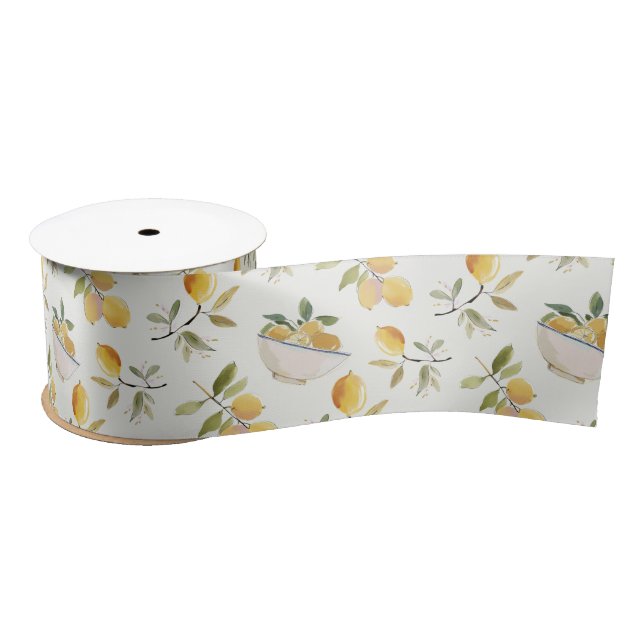 Lazo De Raso French Country Lemon Pattern (Carrete)