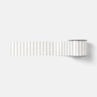 Lazo De Raso Frisco Costero a Rayas - Gris Madera Flotante