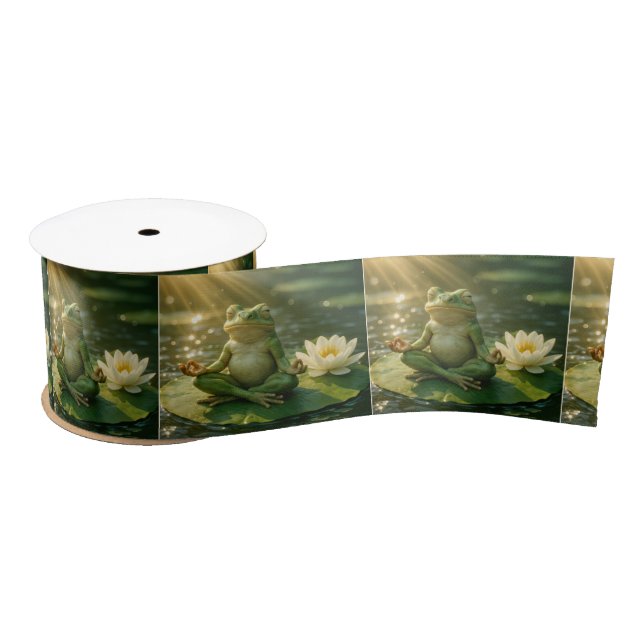 Lazo De Raso Frog Meditating On a Lily Pad (Carrete)