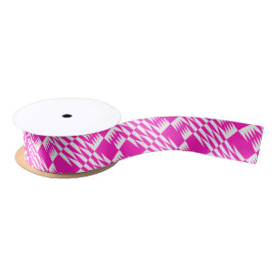Lazo De Raso Fuchsia Pink Kente