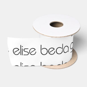 Lazo De Raso Gaye Elise Beda Ribbon