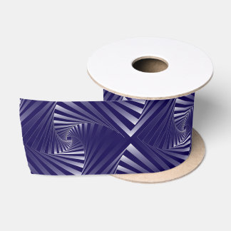 Lazo De Raso geometría cebra azul