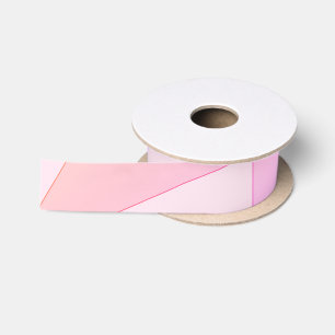 Lazo De Raso Geométrica rosa