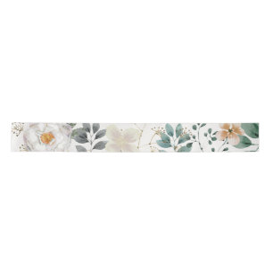 Lazo De Raso Georgina Floral Ribbon