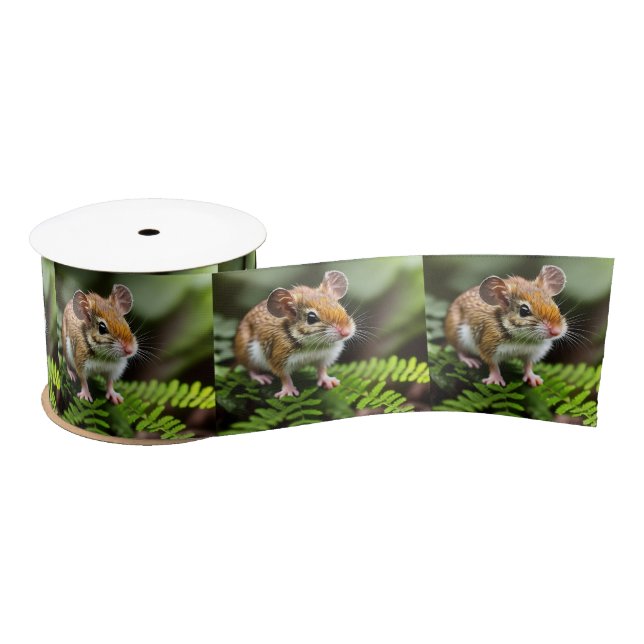 Lazo De Raso Ginger Australian Hopping Mouse, Cinta satinada (Carrete)