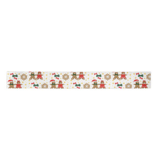 Lazo De Raso Gingerbread Cookie Pattern Christmas Tissue Paper