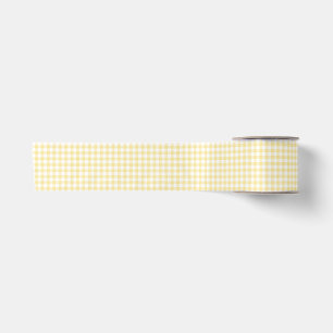 Lazo De Raso Gingham Amarillo