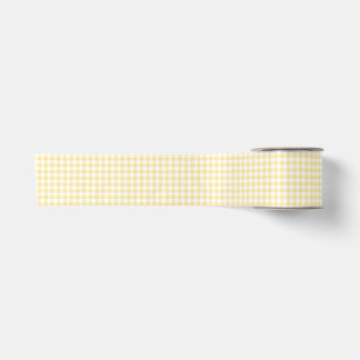 Lazo De Raso Gingham Amarillo