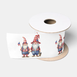 Lazo De Raso Gnomes patrióticos estadounidenses