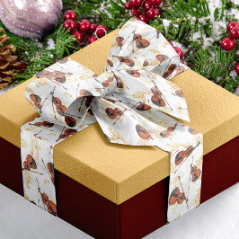 Lazo De Raso Gold Music Notes con Violins