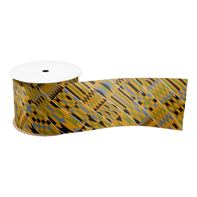Lazo De Raso Golden Kente (Carrete)