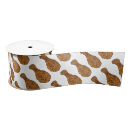 Lazo De Raso Goma de tambor de la pierna de pollo frito Alma me