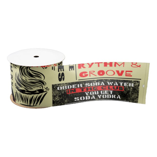 Lazo De Raso Gracioso Breaking News Satin Ribbon (Carrete)