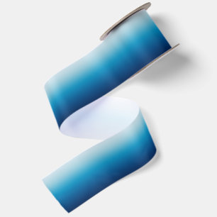 Lazo De Raso Gradiente azul de cielo brillante y océano