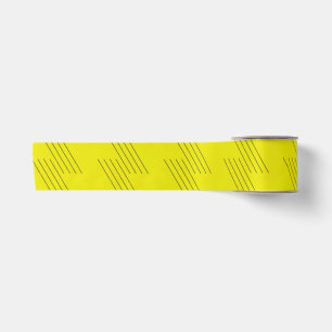 Lazo De Raso Gráfica amarilla, simple, moderna, atrevida, moder