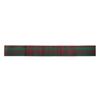 Lazo De Raso Green and Red Plaid Tartan Ribbon