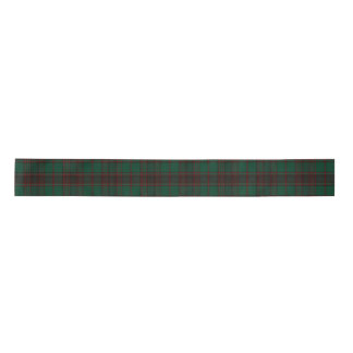 Lazo De Raso Green and Red Tartan Plaid Ribbon