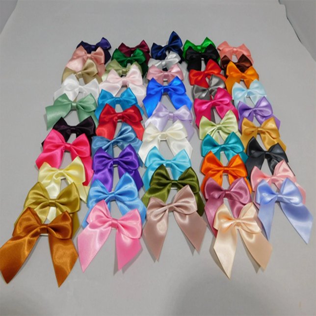 Lazo De Raso Gris decorativo de un solo rostro (Subido por el creador)