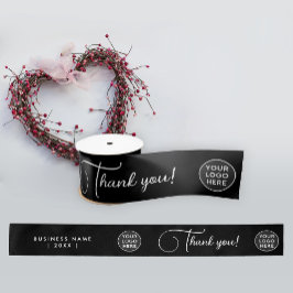 Lazo De Raso Guión comercial con el logotipo blanco negro simpl