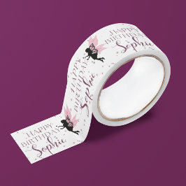 Lazo De Raso Hada caprichosa feliz cumpleaños chica