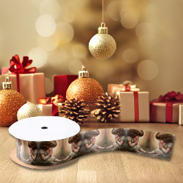 Lazo De Raso Halo de luz radiante de Niña Niña Niña Rezando