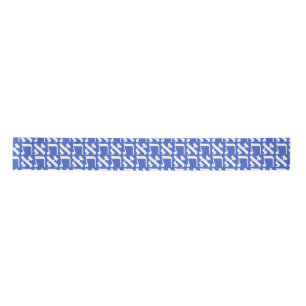 Lazo De Raso Hebreo Aleph Tav White