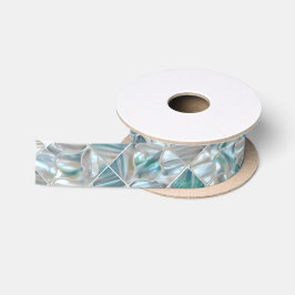Lazo De Raso Hermosa perla verde azulada azul offwhite inspirad