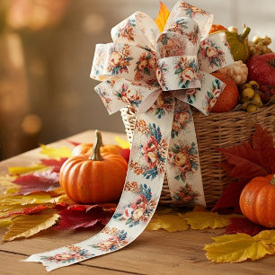Lazo De Raso Hermoso bouquet boho de otoño