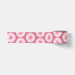 Lazo De Raso Hibiscus & lace PINK