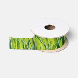 Lazo De Raso hierba verde
