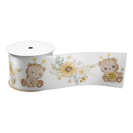 Lazo De Raso Honey Teddy Bear Ribbon