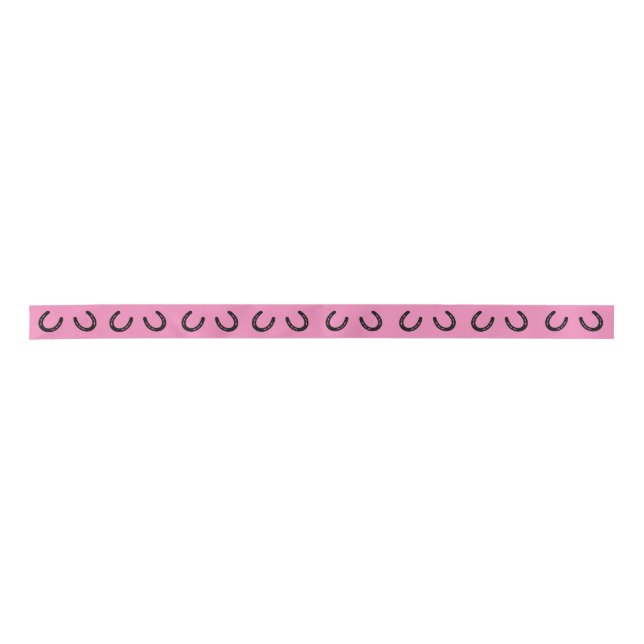 Lazo De Raso Horseshoe Ribbon  (Anverso)