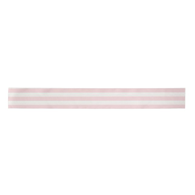 Lazo De Raso Huella francesa rosa simple (Anverso)