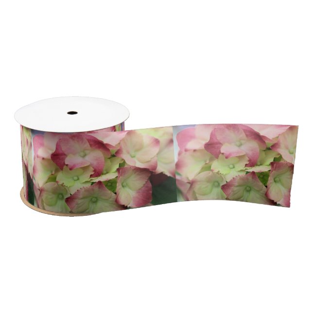 Lazo De Raso Hydrangea Ribbon (Carrete)