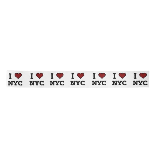 Lazo De Raso I Love NYC heart (Anverso)