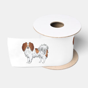 Lazo De Raso Ilustraciones de perro de dibujos animados Phalène